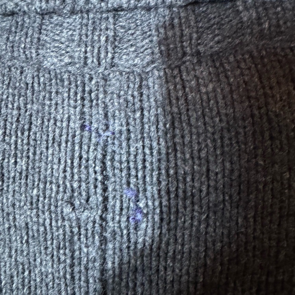 Soft Surroundings Women Oversized Sweater Full Zip XL Petite Indie Scandi Chunky - Picture 7 of 7